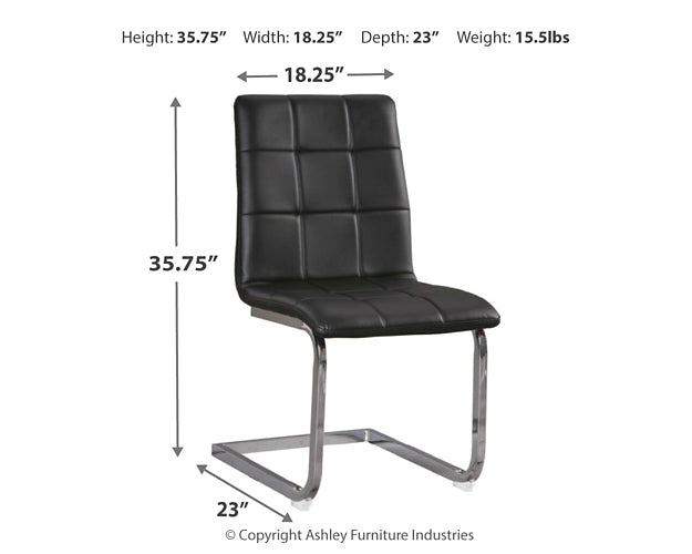 Mesa de comedor Madanere y 4 sillas