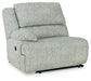 Seccional reclinable de 3 piezas con chaise longue McClelland