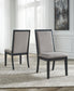 Foyland Dining Table and 6 Chairs with Storage