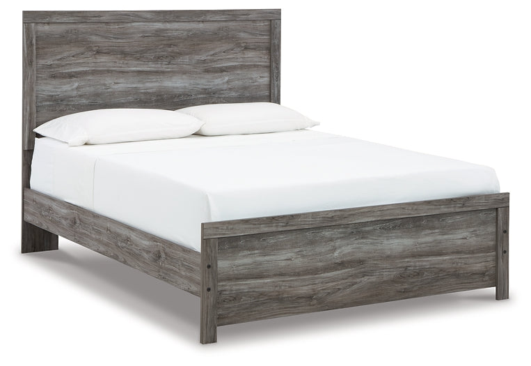 Cama Queen Bronyan con paneles y tocador