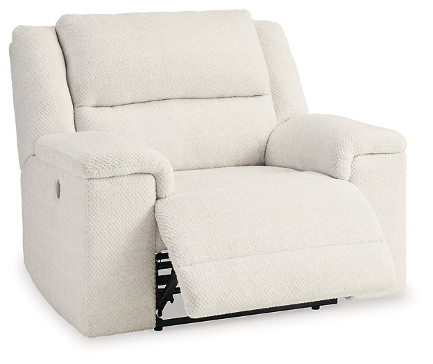 Sillón reclinable eléctrico con asiento ancho de Keensburg