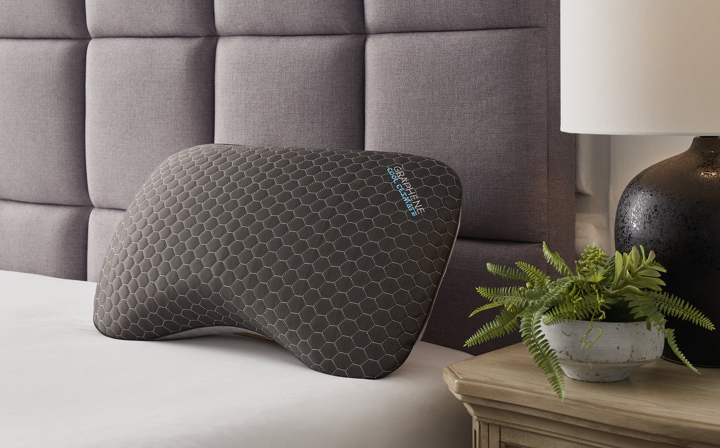 Almohada de contorno de grafeno Zephyr 2.0