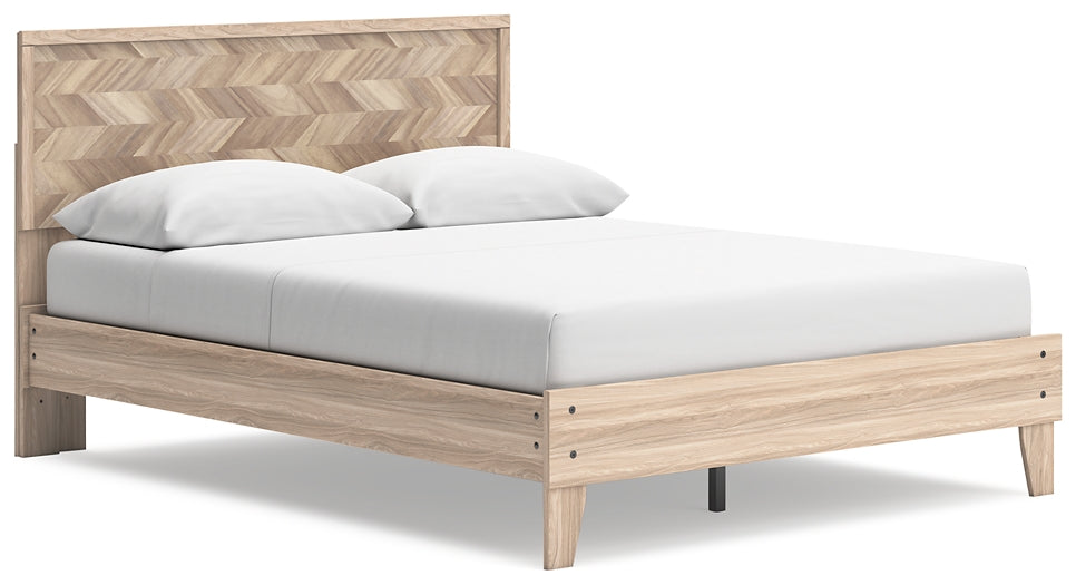 Cama con plataforma y paneles Battelle