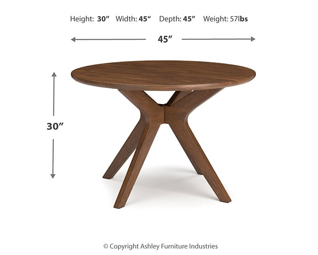 Mesa de comedor y 4 sillas Lyncott