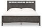 Cama California King con paneles y tocador Montillan