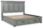 Russelyn California King Storage Bed with Dresser