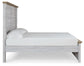 Cama King con paneles y tocador Haven Bay