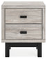 Vessalli Queen Panel Headboard with Mirrored Dresser and 2 Nightstands