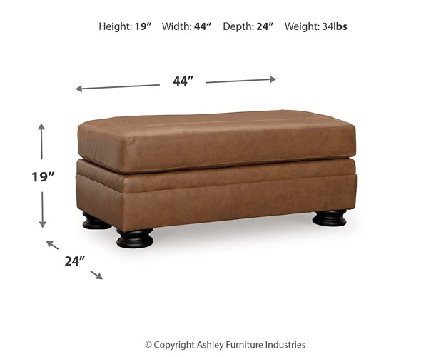 Sofá, sofá de dos plazas, sillón y otomana Carianna