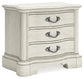 Arlendyne King Upholstered Bed with Mirrored Dresser and Nightstand