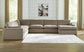 Seccional Sophie de 6 piezas con chaise longue