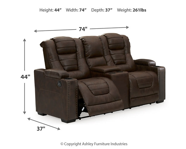 Asiento de dos plazas PWR REC para el propietario/CON/ADJ HDRST