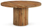 Mesa de comedor redonda Dressonni